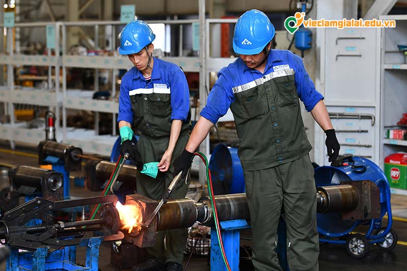 Tuyển dụng công nhân Gia Lai lương ổn định