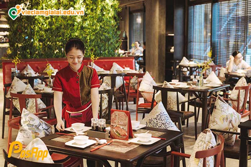 Tuyển dụng nhân viên phục vụ nhà hàng Gia Lai 