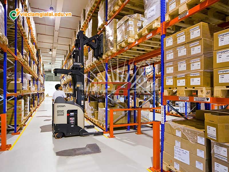 Tuyển dụng nhân viên kho vận tại Gia Lai